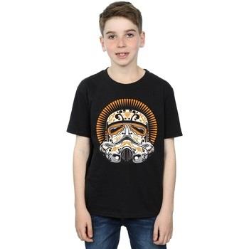T-shirt enfant Disney Stormtrooper Dia De Los Muertos