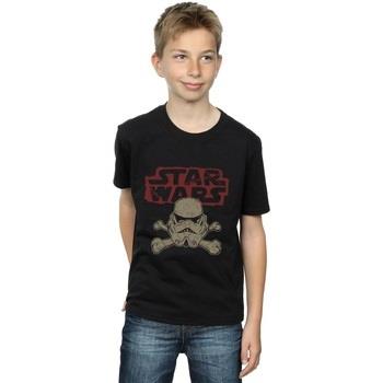 T-shirt enfant Disney Stormtrooper Skull Logo