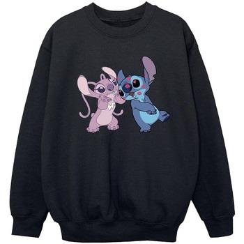 Sweat-shirt enfant Disney Lilo Stitch Kisses