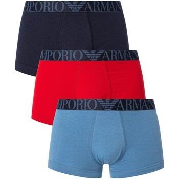 Caleçons Emporio Armani Lot de 3 boxers en coton biologique