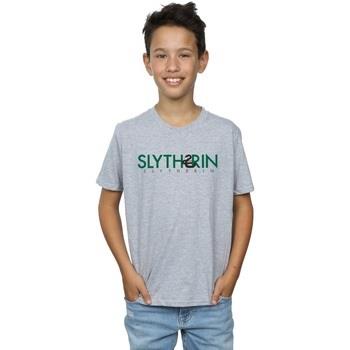 T-shirt enfant Harry Potter Slytherin Text