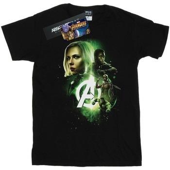 T-shirt Marvel Avengers Infinity War Widow Panther Team Up