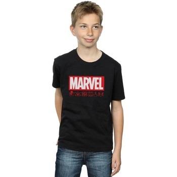 T-shirt enfant Marvel Logo Wash Care