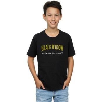 T-shirt enfant Marvel Black Widow AKA Natasha Romanoff