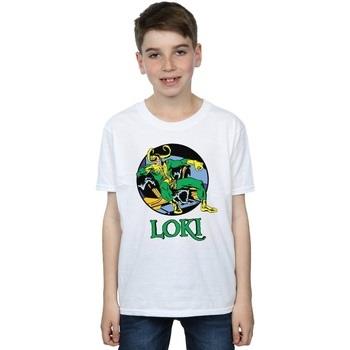 T-shirt enfant Marvel Loki Throne