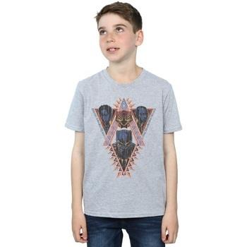 T-shirt enfant Marvel Black Panther Tribal Heads