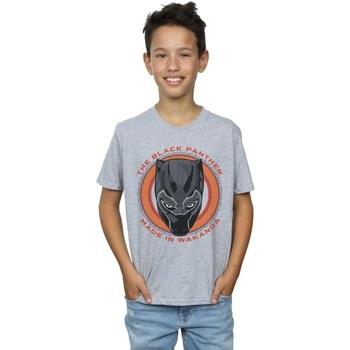 T-shirt enfant Marvel Black Panther Made in Wakanda Red