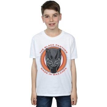 T-shirt enfant Marvel Black Panther Made in Wakanda Red