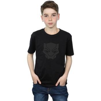 T-shirt enfant Marvel Black Panther Black On Black