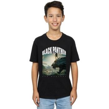 T-shirt enfant Marvel Black Panther For Wakanda