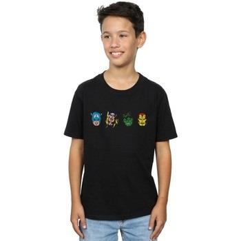 T-shirt enfant Marvel Avengers Comic Heads