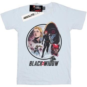 T-shirt Marvel Black Widow Movie Vintage Circle