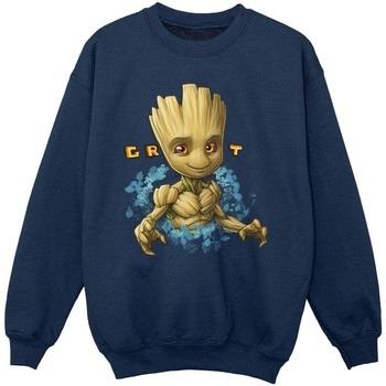 Sweat-shirt enfant Guardians Of The Galaxy Groot Flowers