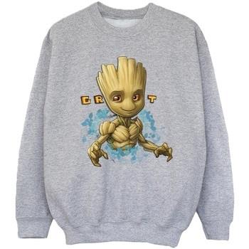 Sweat-shirt enfant Guardians Of The Galaxy Groot Flowers