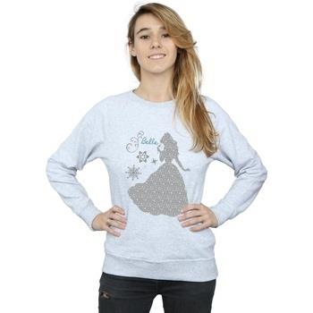 Sweat-shirt Disney Belle Christmas Silhouette