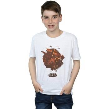 T-shirt enfant Disney Yoda Montage