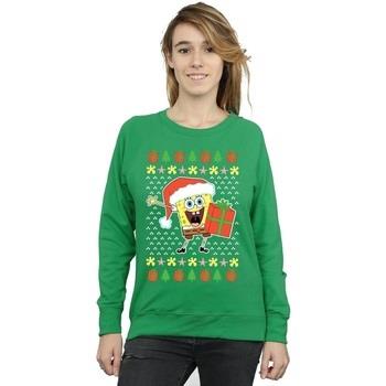 Sweat-shirt Spongebob Squarepants Ugly Christmas