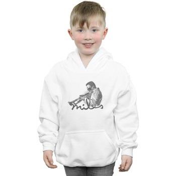 Sweat-shirt enfant Miles Davis Profile Sketch