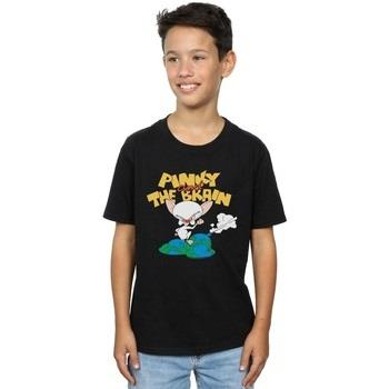 T-shirt enfant Animaniacs The Brain World Domination