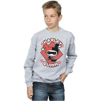 Sweat-shirt enfant Dc Comics Chibi Harley Quinn Badge