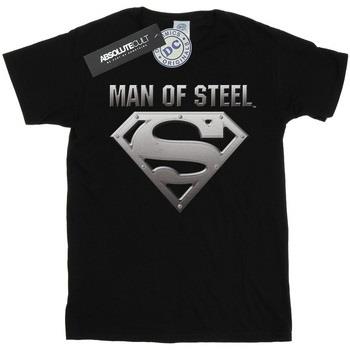 T-shirt enfant Dc Comics Superman Man Of Steel Shield