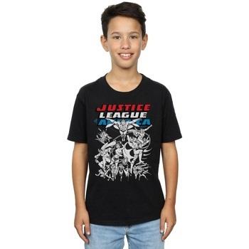 T-shirt enfant Dc Comics Justice League Mono Action Pose