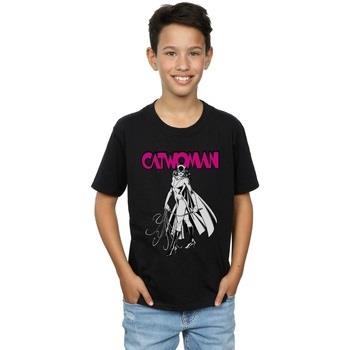 T-shirt enfant Dc Comics Catwoman Whip