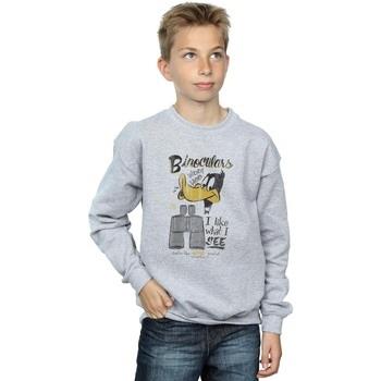 Sweat-shirt enfant Dessins Animés Daffy Duck Binoculars