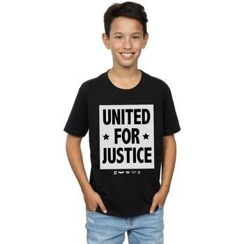 T-shirt enfant Dc Comics Justice League United For Justice
