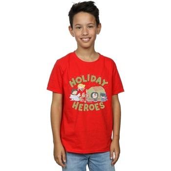 T-shirt enfant Dc Comics Justice League Christmas Delivery