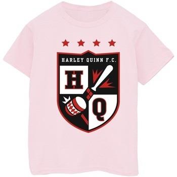 T-shirt enfant Justice League Harley Quinn FC Pocket