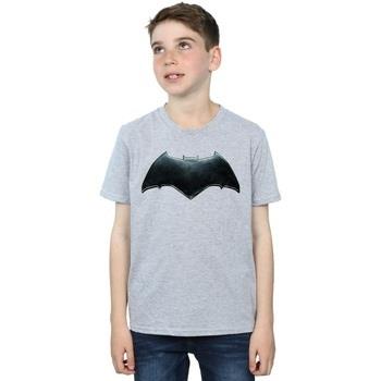 T-shirt enfant Dc Comics Justice League Movie Batman Emblem