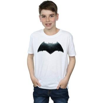 T-shirt enfant Dc Comics Justice League Movie Batman Emblem