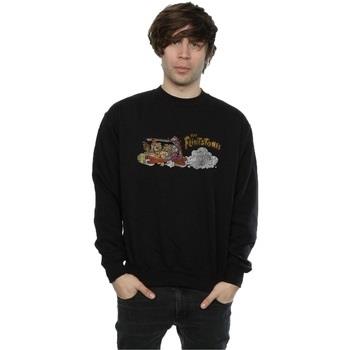 Sweat-shirt The Flintstones Family Car Distressed