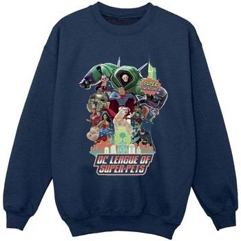 Sweat-shirt enfant Dc Comics DC League Of Super-Pets Super Powered Pac...