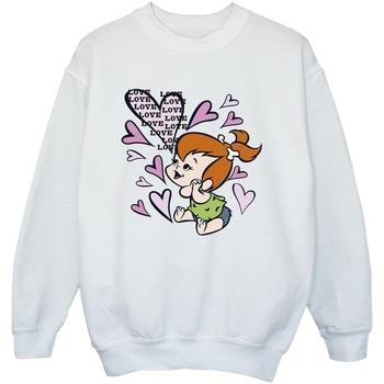 Sweat-shirt enfant The Flintstones Pebbles Love Love Love