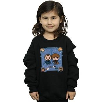 Sweat-shirt enfant Fantastic Beasts Chibi Newt And Dumbledore