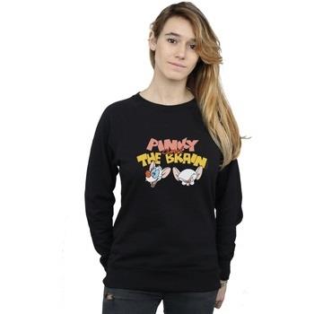 Sweat-shirt Animaniacs Pinky And The Brain Heads