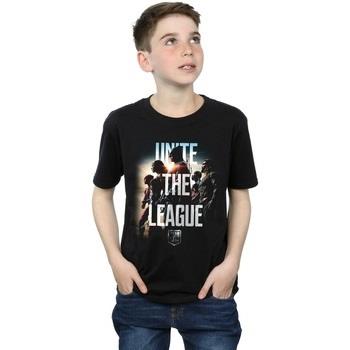 T-shirt enfant Dc Comics Justice League Movie Unite The League