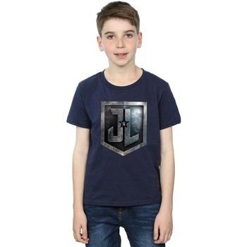 T-shirt enfant Dc Comics Justice League Movie Shield