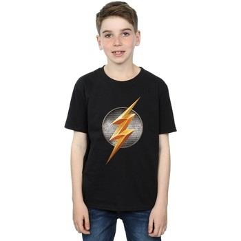 T-shirt enfant Dc Comics Justice League Movie Flash Emblem