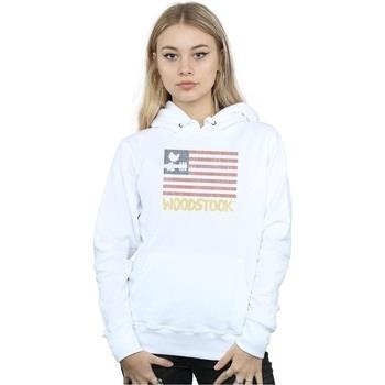 Sweat-shirt Woodstock Distressed Flag