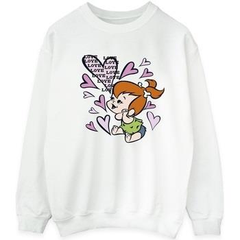 Sweat-shirt The Flintstones Pebbles Love Love Love