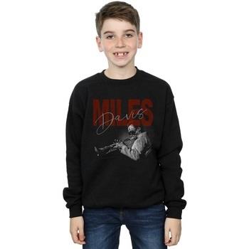 Sweat-shirt enfant Miles Davis Distressed Photo