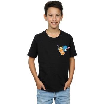 T-shirt enfant Disney Lilo And Stitch Drink