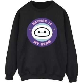 Sweat-shirt Disney Big Hero 6 Baymax My Hero Pocket