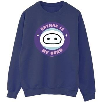 Sweat-shirt Disney Big Hero 6 Baymax My Hero Pocket