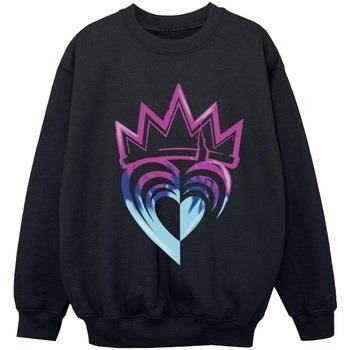 Sweat-shirt enfant Disney Descendants Pink Crown