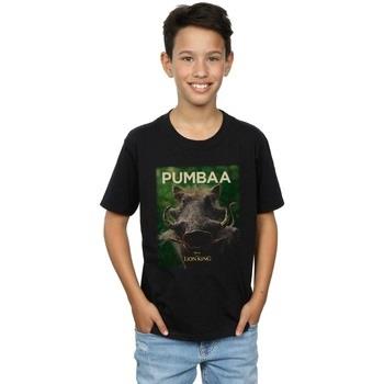 T-shirt enfant Disney The Lion King Movie Pumbaa Poster
