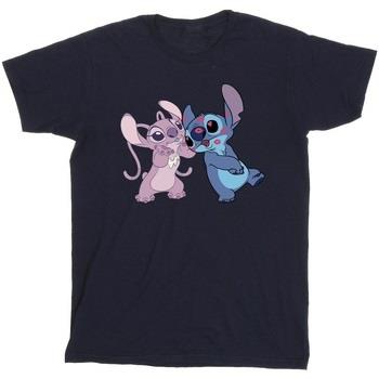 T-shirt enfant Disney Lilo Stitch Kisses